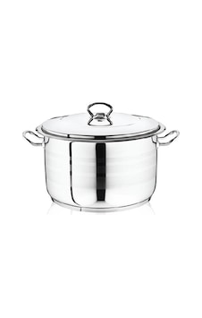 Safinox Flavia Çelik Derin Tencere 24X15 CM-6.8 Litre Safinox Flavia Çelik Derin Tencere 24X15 CM-6.8 Litre