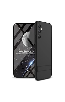 Galaxy Uyumlu A54 Kılıf Zore Kamera Korumalı Dikey Standlı Ays Kapak Çok Renkli