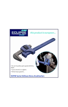 Eclipse Espw8 Stillson Boru Anahtarı 19 MM Eclipse Espw8 Stillson Boru Anahtarı 19 MM