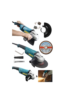 Deko Turkey DJL9040 230 MM Metal Dişli Büyük Boy Taşlama Makinesi + Taş Deko Turkey DJL9040 230 MM Metal Dişli Büyük Boy Taşlama Makinesi + Taş