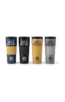 600 Ml Have A Nice Day" 600 Ml Çift Katmanlı Paslanmaz Çelik Termos Mug Alk4624 Çr 600 Ml Have A Nice Day" 600 Ml Çift Katmanlı Paslanmaz Çelik Termos Mug Alk4624 Çr