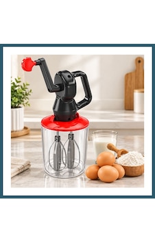 Bezos Hazneli Çevirmeli El Mikseri Ob