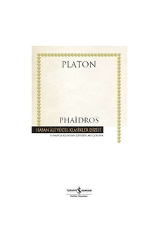 Phaidros-hasan Ali Yücel Klasikler N11.15473 Phaidros-hasan Ali Yücel Klasikler N11.15473