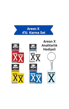 Areon X 4'lü Süper Karma Set Areon X 4'lü Süper Karma Set