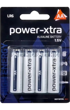 Power-xtra Aa - Lr06 Alkalin Kalem Pil 4'lü Blister Power-xtra Aa - Lr06 Alkalin Kalem Pil 4'lü Blister