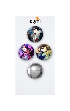 The Ensemble Stars Rei Sakuma 3'lü Metal Rozet Seti 58mm İğneli Buton Çanta Yaka Rozeti Çok Renkli The Ensemble Stars Rei Sakuma 3'lü Metal Rozet Seti 58mm İğneli Buton Çanta Yaka Rozeti Çok Renkli