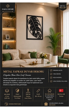 Tropikal Yaprak Metal Duvar Tablosu 38x30 Cm Çerçeveli Lazer Kesim Metal Duvar Dekoru 1.5 Mm Çelik Sac Elektrostatik Boyalı İç Ve Dış Mekân Siyah Yaprak Tropikal Yaprak Metal Duvar Tablosu 38x30 Cm Çerçeveli Lazer Kesim Metal Duvar Dekoru 1.5 Mm Çelik Sac Elektrostatik Boyalı İç Ve Dış Mekân Siyah Yaprak