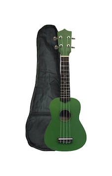 Puka UK-21GR Soprano Ukulele Yeşil + Kılıf Puka UK-21GR Soprano Ukulele Yeşil + Kılıf