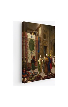 Osman Hamdi Bey'in Halı Tüccarı İsimli Eseri Kanvas Tablo Osman Hamdi Bey'in Halı Tüccarı İsimli Eseri Kanvas Tablo
