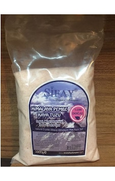 Şifay Tuz Öğütülmüş Himalaya Kaya Tuzu Pembe 1 KG Şifay Tuz Öğütülmüş Himalaya Kaya Tuzu Pembe 1 KG