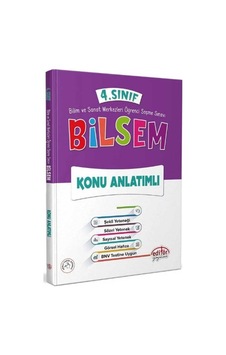 4.Sınıf Bilsem Konu Anlatımlı - Editör 4.Sınıf Bilsem Konu Anlatımlı - Editör