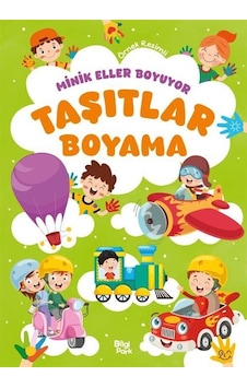 Minik Eller Boyuyor Taşıtlar Boyama Kitabı Örnek Resimli Minik Eller Boyuyor Taşıtlar Boyama Kitabı Örnek Resimli