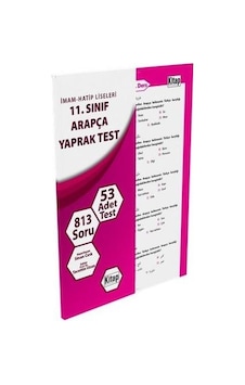11.Sınıf Arapçası Yaprak Test - Kitap Dünyası Yayınları