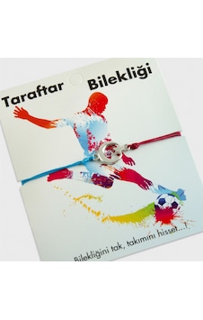 Ay Yıldız Trabzonspor Taraftar İp Bileklik 0087 Bordo - Mavi Ay Yıldız Trabzonspor Taraftar İp Bileklik 0087 Bordo - Mavi