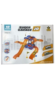 Erdem Toys İki Katlı Süper Garaj Otopark Seti Erdem Toys İki Katlı Süper Garaj Otopark Seti