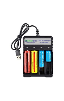 Greentech 3.7 4.2 Lityum İyon Pil Şarj Cihazı Dört Yuvalı / Gt-bc05 Sku: Zeusstk2142711c8c Greentech 3.7 4.2 Lityum İyon Pil Şarj Cihazı Dört Yuvalı / Gt-bc05 Sku: Zeusstk2142711c8c