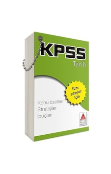 KPSS Tarih Strateji Kartları - İbrahim Kaygısız - Delta Kültür KPSS Tarih Strateji Kartları - İbrahim Kaygısız - Delta Kültür