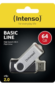 Intenso Basic Line 64 GB USB 2.0 Flash Bellek Intenso Basic Line 64 GB USB 2.0 Flash Bellek