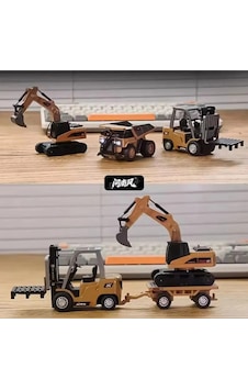 1/64 Kumandalı Mini Ekskavatör 2.4 Ghz Usb Şarjlı Mini Metal Kepçe Excavator Sarı 1/64 Kumandalı Mini Ekskavatör 2.4 Ghz Usb Şarjlı Mini Metal Kepçe Excavator Sarı