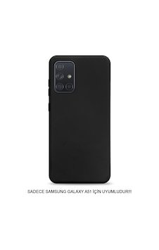 Samsung Galaxy A51 Uyumlu Kamera Korumalı Darbeye Dayanıklı Renk Atmayan Fab Silikon Kılıf Siyah Samsung Galaxy A51 Uyumlu Kamera Korumalı Darbeye Dayanıklı Renk Atmayan Fab Silikon Kılıf Siyah