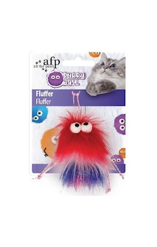 Afp Furry Ball - Tüylü Renkli Fare Oyuncak Kırmızı Afp Furry Ball - Tüylü Renkli Fare Oyuncak Kırmızı
