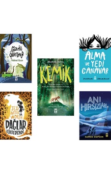 Timaş İlk Gençlik Anı Hırsızları, Dağlar Kükrediğinde, Gizemli Öğretmen, Kemik ,alma Ve Yedi Canavar ( 5 Kitap Set)