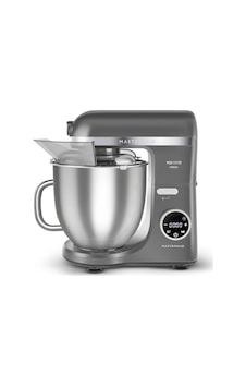 Mastermaid Chef Ultra D2000w Dijital Ekranlı Hamur Yoğurma Makinesi Galaxy Grey 7l Acı Kahverengi