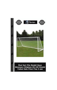 Özel Seri File Modeli Oyun Aksesuarı Ekipman Kr-102 Nizami Futbol Kale Filesi Floş 3 Mm Belirtilmemiş Özel Seri File Modeli Oyun Aksesuarı Ekipman Kr-102 Nizami Futbol Kale Filesi Floş 3 Mm Belirtilmemiş