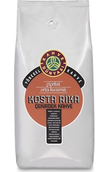 Kahve Dünyası Kosta Rika Kavrulmuş Çekirdek Kahve 1000 G Kahve Dünyası Kosta Rika Kavrulmuş Çekirdek Kahve 1000 G