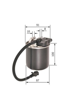 BOSCH F026402841 YAKIT FİLTRESİ BENZ V KLASSE VITO BOSCH F026402841 YAKIT FİLTRESİ BENZ V KLASSE VITO