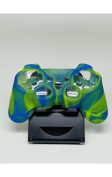 Yues PS3 Joystick Silikon Dualshock Koruyucu Desenli Kılıf Mavi Yeşil