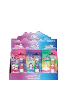 Jaune Vaste Lip Balm Kids Unicorn Dudak Kremi 12'li Jaune Vaste Lip Balm Kids Unicorn Dudak Kremi 12'li