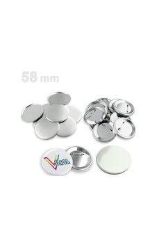 58 Mm Buton Rozet Sarf Vg58brs 100 Adet