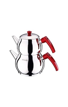 Akdeniz Çaydanlık Takımı Küre Jumbo Boy Kırmızı Elma Şekeri Bakalit Kulp Akd531-kırmızı 1636 2260 Akdeniz Çaydanlık Takımı Küre Jumbo Boy Kırmızı Elma Şekeri Bakalit Kulp Akd531-kırmızı 1636 2260