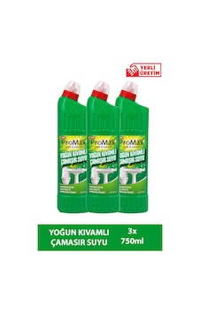 Lazer Promax Yoğun Kıvamlı Çamaşır Suyu 3 x 750 ML