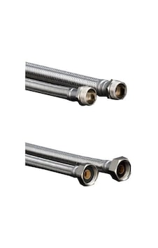 1/2x1/2 Nipelli Flex Hortum 100 Cm Standart