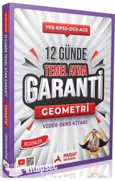 Kampanya Yks Kpss Dgs Ales 12 Günde Temel Atma Garanti Geometri Video Ders Kitabı Paraf Y Kampanya Yks Kpss Dgs Ales 12 Günde Temel Atma Garanti Geometri Video Ders Kitabı Paraf Y