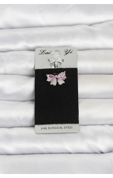 316l Cerrahi Çelik Pembe Fiyonk Model Göbek Piercing Tj-pr1400 Çok Renkli 316l Cerrahi Çelik Pembe Fiyonk Model Göbek Piercing Tj-pr1400 Çok Renkli