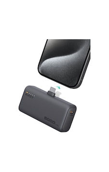 Aukey Pb-y59-gy Spark Mini 5000 Mah Portatif Type-c Powerbank - Gri Aukey Pb-y59-gy Spark Mini 5000 Mah Portatif Type-c Powerbank - Gri