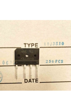 Kbj3510 Mıc 35a 1000v Tarak Tipi Köprü Diyot 9 Adet Kbj3510 Mıc 35a 1000v Tarak Tipi Köprü Diyot 9 Adet