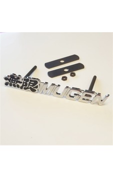 Mugen Metal Amblem 1,6X14Cm Arkadan Somunlu Mugen Metal Amblem 1,6X14Cm Arkadan Somunlu