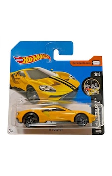 Hot Wheels '17 Ford Gt - Nightburnerz - 2017 - Sarı - Dvc35 - 1/64 Hot Wheels '17 Ford Gt - Nightburnerz - 2017 - Sarı - Dvc35 - 1/64
