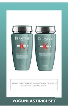 Genesis Homme Bain De Masse Yoğunlaştırıcı Şampuan 250 Ml 2 Adet Genesis Homme Bain De Masse Yoğunlaştırıcı Şampuan 250 Ml 2 Adet