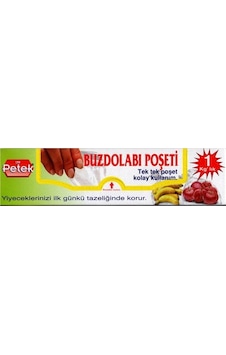 Petek Buzdolabı Poşeti 1 KG