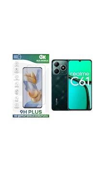 Realme C61 Ekran Koruyucu Esnek Nano Cam Tam Uyumlu Şeffaf Realme C61 Ekran Koruyucu Esnek Nano Cam Tam Uyumlu Şeffaf