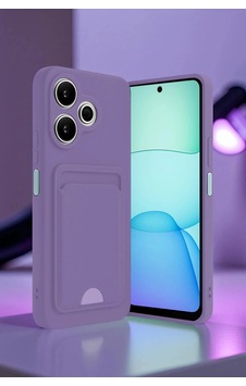 Xiaomi Redmi 13 4g Kılıf Kelvin Kartvizitli Silikon - Siyah Çok Renkli Xiaomi Redmi 13 4g Kılıf Kelvin Kartvizitli Silikon - Siyah Çok Renkli