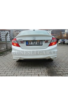 Honda Civic Fd6 Egzoz Görünümlü Difüzör (Plastik)