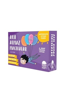 Akıl Almaz Maceralar 4. Sınıf Seti (10 Kitap) Akıl Almaz Maceralar 4. Sınıf Seti (10 Kitap)