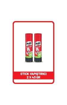 Pritt Stick 43 gr 2'li Yapıştırıcı Pritt Stick 43 gr 2'li Yapıştırıcı