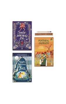 Genç Timaş Ayıyla Konuşan Kız - Tavuk Bacaklı Ev - Portakal Çiçekleri Set - 3 Kitap Genç Timaş Ayıyla Konuşan Kız - Tavuk Bacaklı Ev - Portakal Çiçekleri Set - 3 Kitap